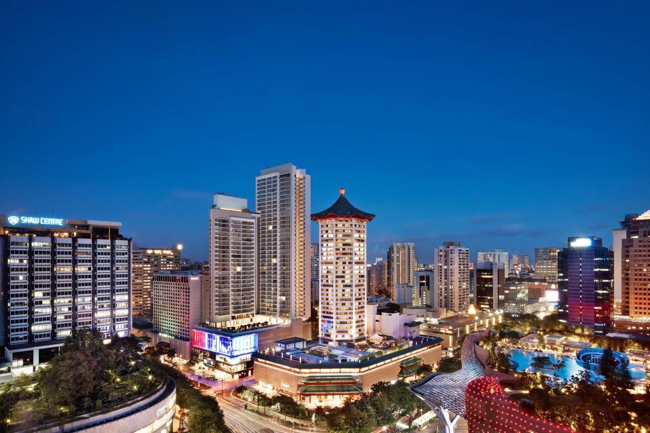 Singapore Marriott Tang Plaza Hotel Eksteriør bilde