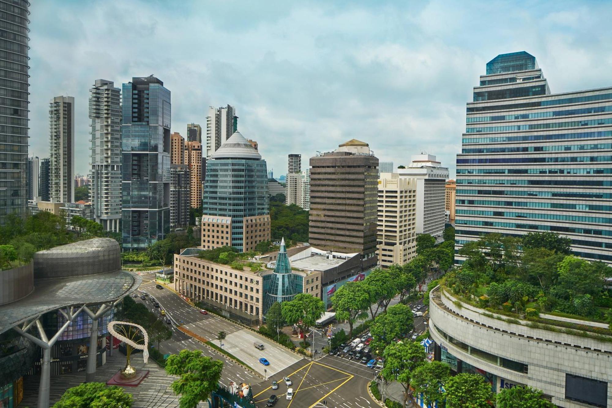 Singapore Marriott Tang Plaza Hotel Eksteriør bilde