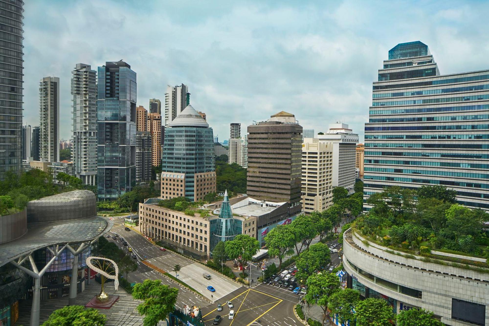 Singapore Marriott Tang Plaza Hotel Eksteriør bilde